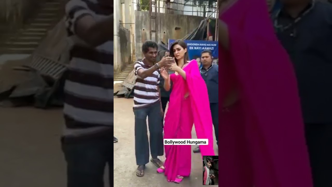 Watch SOO SWEET!!! #kritisanon helps a fan click #selfie with her #shorts on YouTube Watch SOO SWEET!!! #kritisanon helps a fan click #selfie with her #shorts on YouTube
