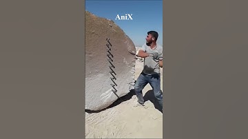 Rock Splitting #shorts