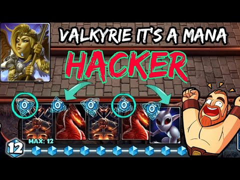 Valkyrie 🔥 Gives Everything in 0 Mana Cost like a Hacker 💥 Castle Crush Gameplay💯