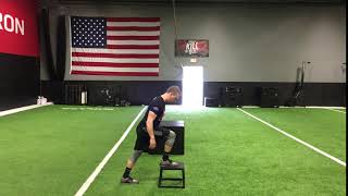 Box Push Off- Single Leg