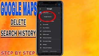 ✅ How To Delete Google Map Search History 🔴