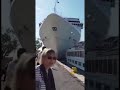 Terrifying Moment As Cruise Ship Crashes into Dock !!