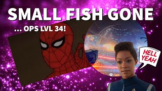 Reaching Ops Level 34 in Star Trek Fleet Command screenshot 1