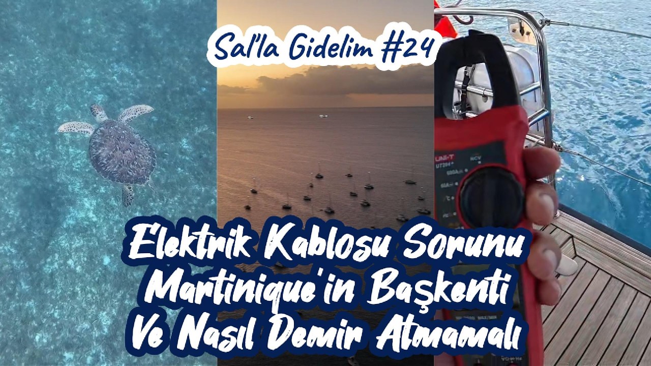 Bölüm 24 - Kablo çekmeden elektriğe çözüm, Forte-de-france karnavalı, Nasıl demir atılmamalı örneği