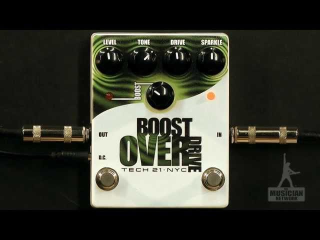 Педаль ефектів TECH21 BOOST OVERDRIVE