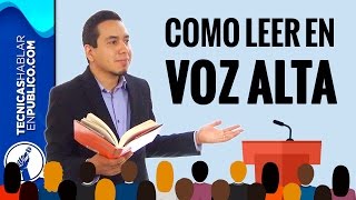 Lectura en Voz Alta: Cómo Leer en Público Sin Nervios | Técnicas de Oratoria y de Hablar en Público