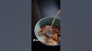 Pouring Milk to Cornflakes #shorts #viral #shortsvideo #shortvideo