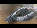 Dramatic video shows Atlanta Police officer rescue trapped driver inside flooded car