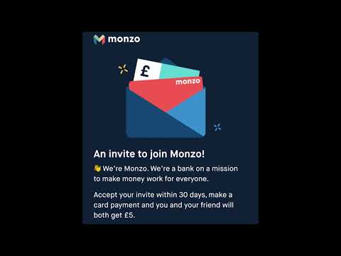 Monzo  How to open up an online bank in just minutes! and get £5 free