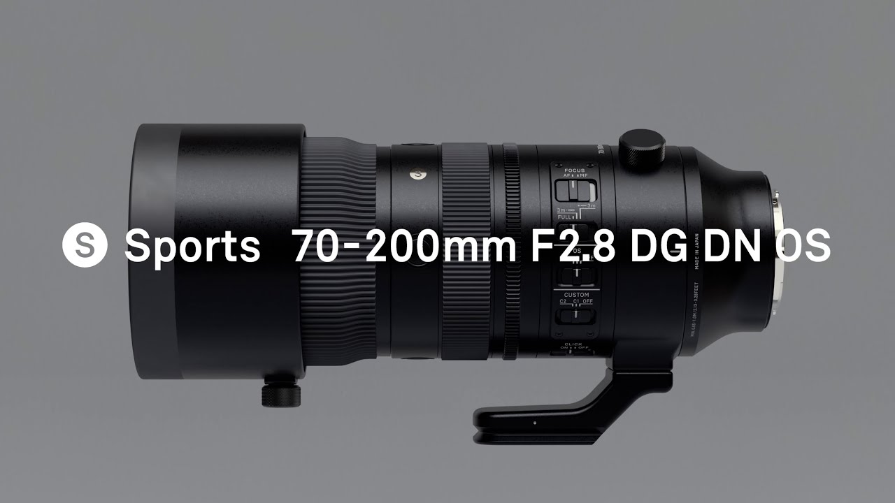 Sigma will announce a new 70-200mm f/2.8 FE lens on October 6th 