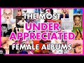 The 50 most underappreciated female albums by the public  fans 