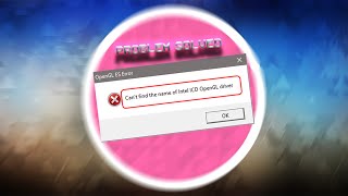 Failed To Create Opengl Context For Format Qsurfaceformat - how to solve opengl popup error on roblox studio youtube
