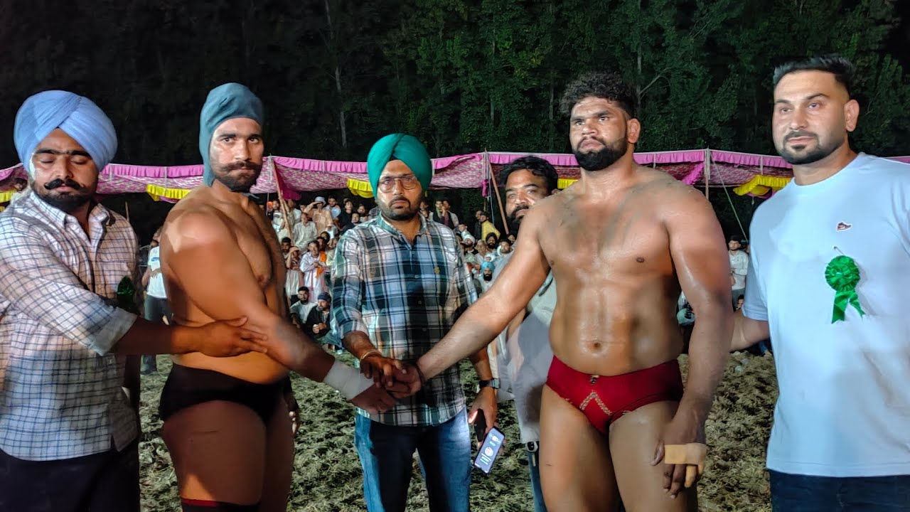 Jassa Patti Vs Kalva Gujjar (Kushti Dangal Chote Bianpur 15-Oct-2025 Dinanagar)