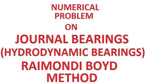 Raimondi Boyd Method Example 2