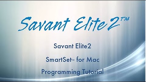 Kinesis SE2 SmartSet for Mac Tutorial
