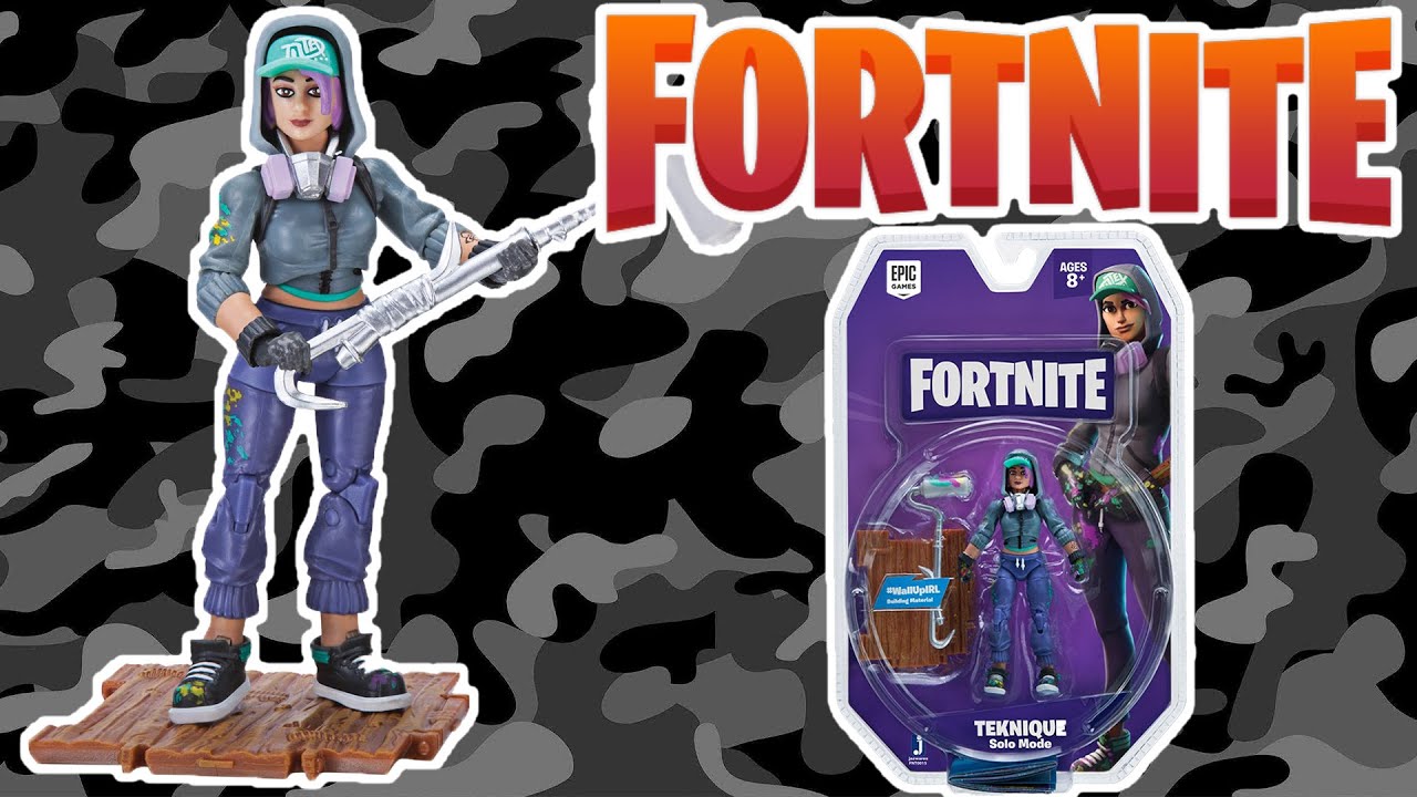 Fortnite Action Figures Solo Mode Teknique