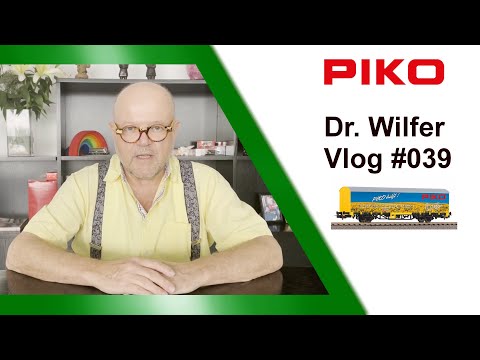 PIKO [W039] Vlog Dr. René F. Wilfer - PIKO H0 Benefiz-Wagen "Ukraine"