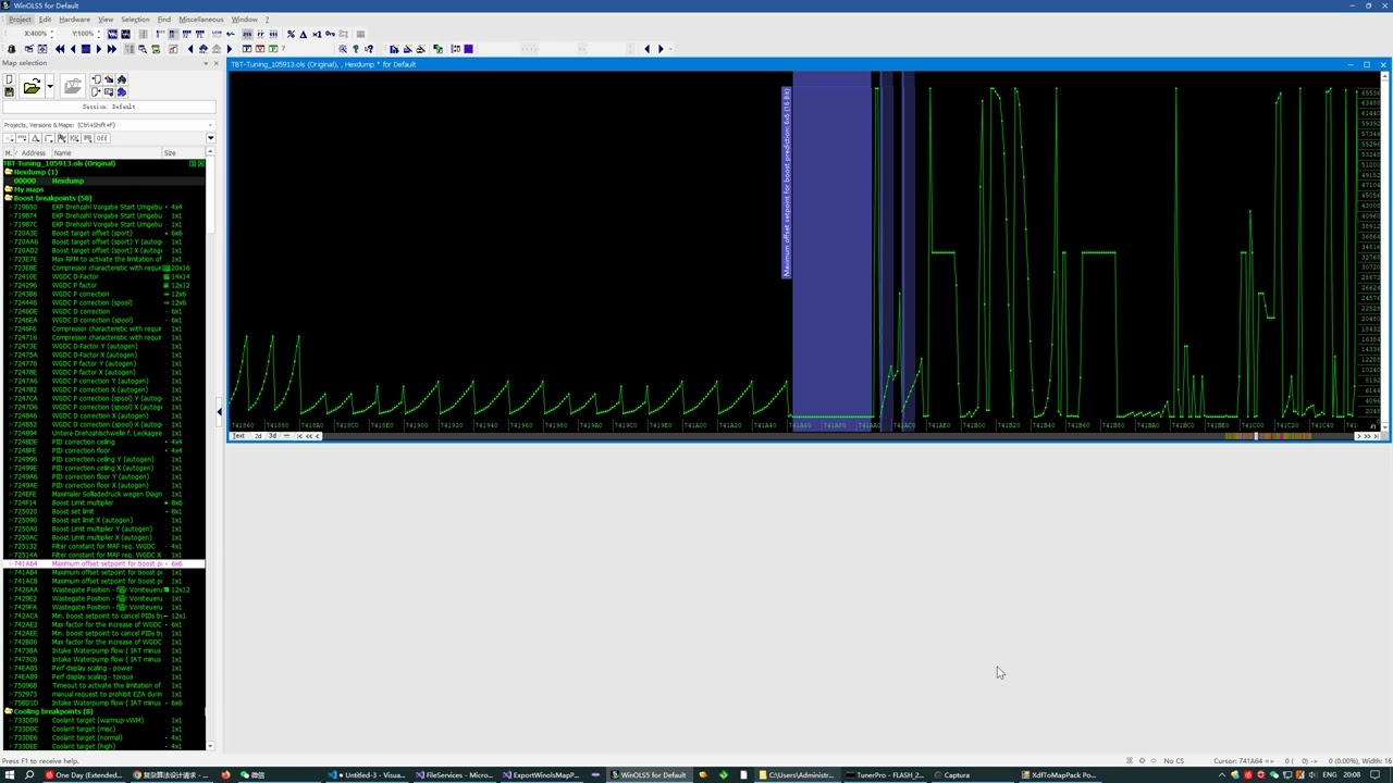 TunerPro XDF Importer + Exporter XDF to Winols Mappack
