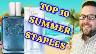 LIVE Look at my Top 10 Summer Fragrance 2024 | What Fragrances Will I be Wearing The Most?