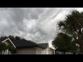 Crazy storm rolling in