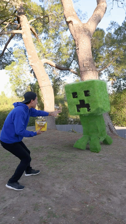 Creeper! Awww man…