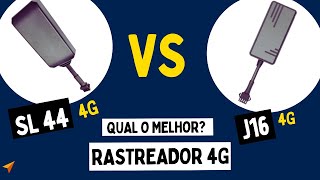 RASTREADOR SL 44 4G VS J16 4G, QUAL É O MELHOR GPS 4G  -  CUSTO BENEFICIO HOJE EM 2023