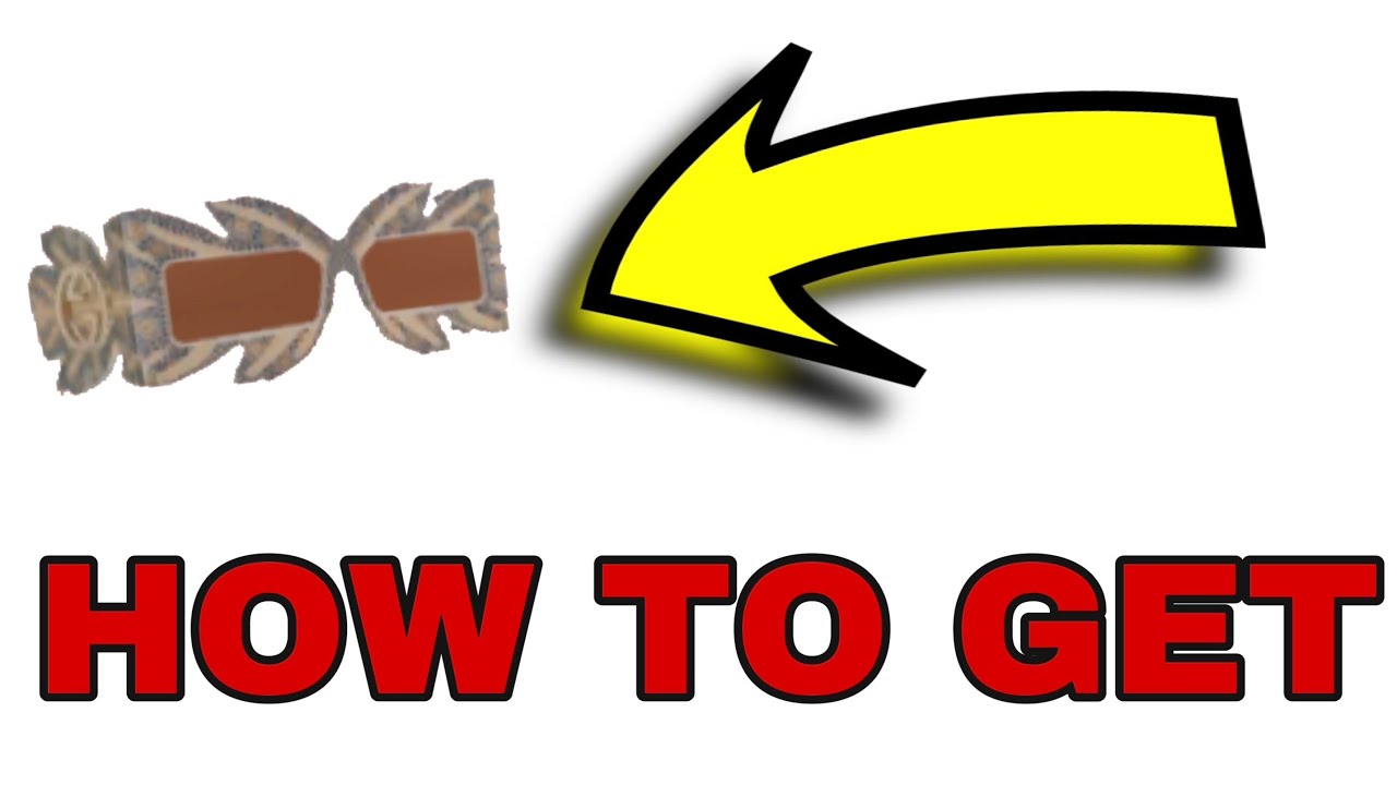 How To Get The Gucci Sunglasses With Crystals On Roblox Youtube - gucci sunglasses with crystals roblox