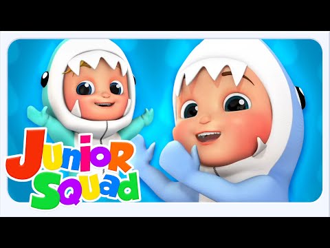 Chaqaloq Shark Qo'shig'i Qiziqarli Musiqa O'rganish + Bolalar Uchun Ko'proq Multfilmlar