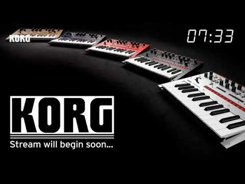 Korg Livestream – Korg monologue Demo & Q&A