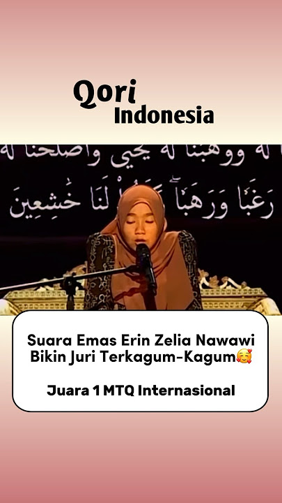 Suara Emas Erin Zelia Nawawi Bikin Juri Kagum