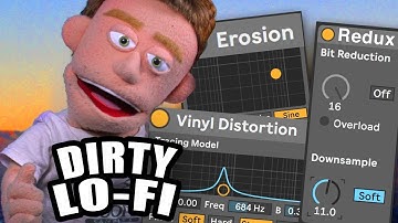 Ableton Lo-Fi Tutorial (Erosion, Redux, Vinyl Distortion)