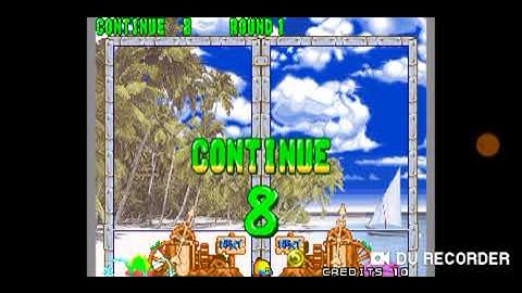 Puzzle bobble 2/bust a move 2 game over screen