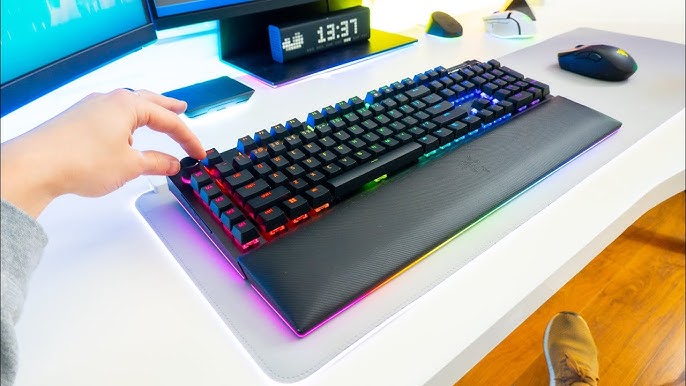 Teclado Gamer Razer Blackwidow V4 X Yellow-sw Esp