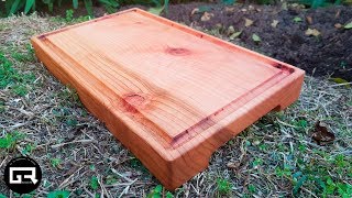 COMO Hacer TABLA para PICAR [♻️MADERA RECICLADA] CUTTING BOARD MAKING 