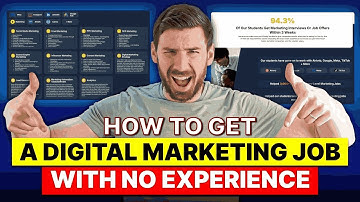 How to Get a Digital Marketing Job with No Experience | Skills, Tips & Tools to Start