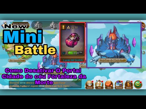 New Mini Battle|Android/Mobile|como desativar o Portal Fortaleza da Morte + armas pra usar
