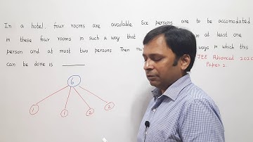JEE Advanced 2020 Solutions to Permutations and Combinations problem using Division and Distribution