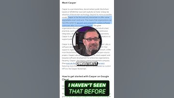 Caspr Upgrading Smart contracts