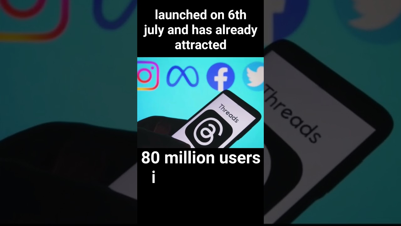 Threads gained 80 million users in 3 days 