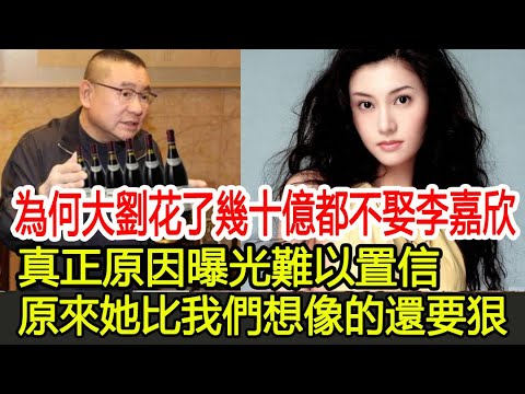 為何劉鑾雄花了幾十億都不娶李嘉欣？真正原因曝光難以置信！原來她比我們想像的還要狠︱劉鑾雄︱李嘉欣︱大劉#HK娛樂驛站