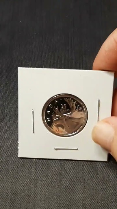 1971-canadian-quarter-freed-from-mint-packaging-youtube
