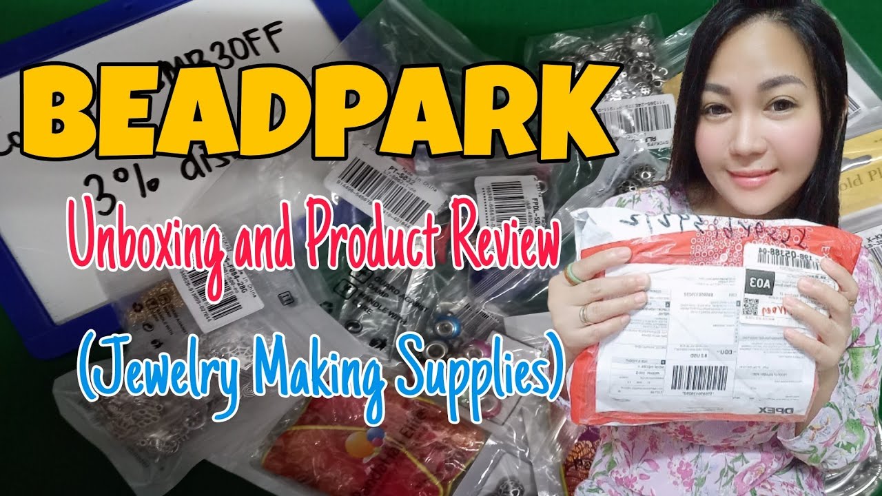 BEADPARK UNBOXING and PRODUCT REVIEW | Coupon Code: SMB3OFF |  Jewelry Making Supplies