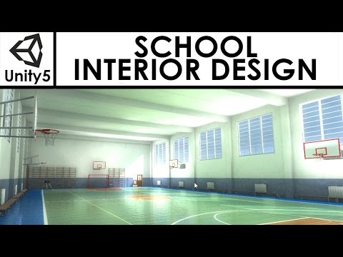 Unity 5 Interior Design School Example