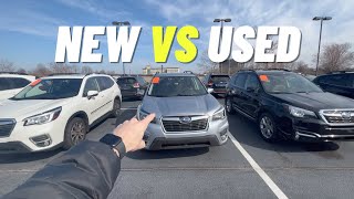 Should I buy a New or Used Subaru: Which is the better deal?