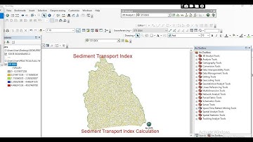 Sediment Transport Index (STI) in ArcGIS | Full Tutorial