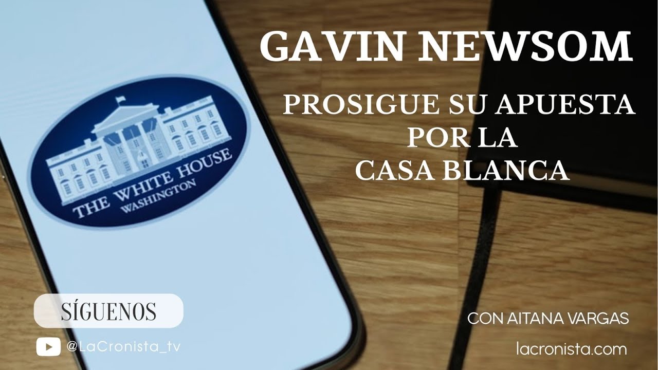 Newsom prosigue su renqueante apuesta por La Casa Blanca