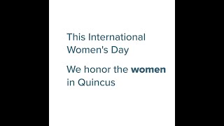 Happy #InternationalWomensDay from Quincus!