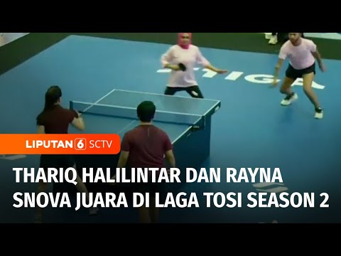 TOSI Season 2: Thariq Halilintar dan Rayna Snova Menang Lawan Onadio dan Rieta Amalia | Liputan 6