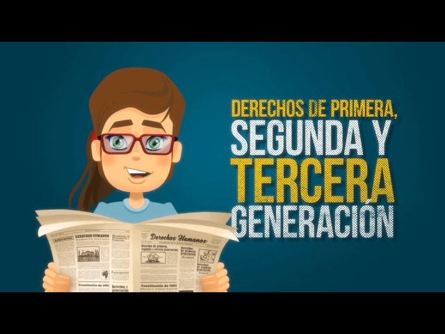 REDA: Derechos de primera, segunda y tercera generación - YouTube