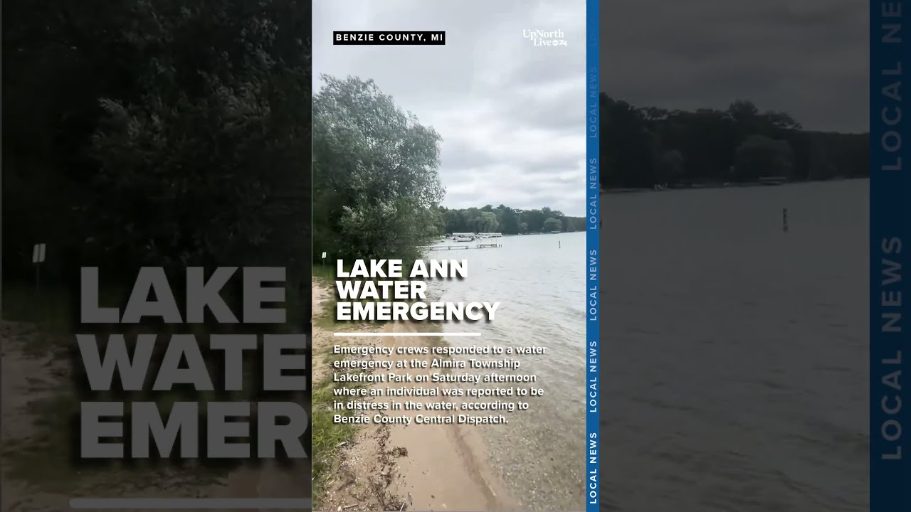 Authorities Recover One Victim In Lake Ann Water Emergency Investigation Ongoing